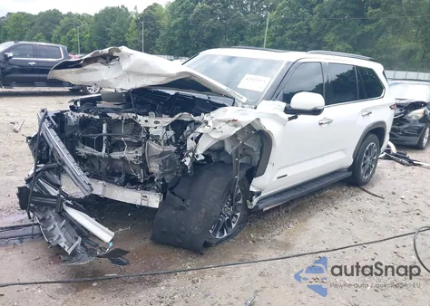 2023 Toyota Sequoia Limited из США, поврежденный, VIN 7SVAAABA4PX002628